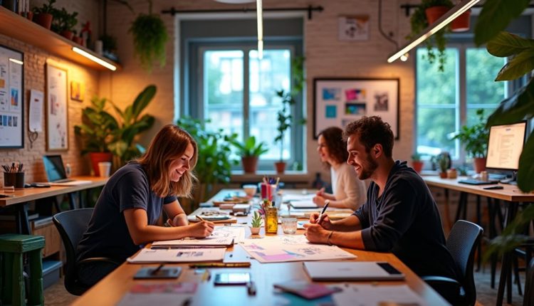 Kreativität mit Herzindustrie